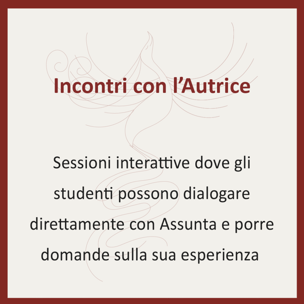 Programma incontri con l'autrice